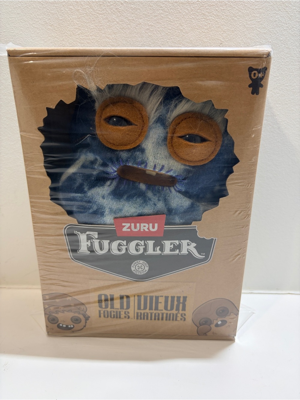 Fuggler Old Fogies 9” Rabid Rabbit Funny Ugly Monster Plush ZURU